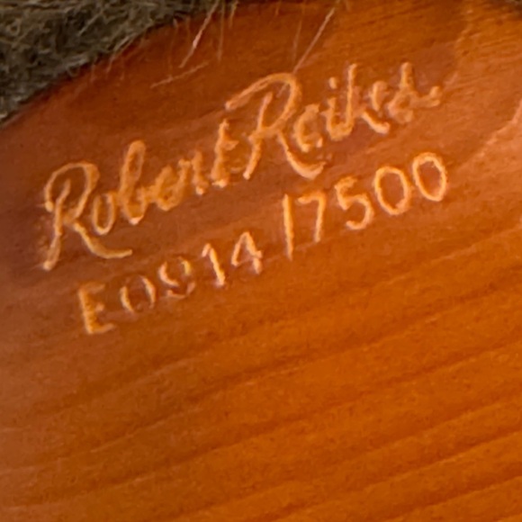 Vintage Robert Raikes Collectible Eric The Bear Wood Face And Feet - Picture 13 of 16